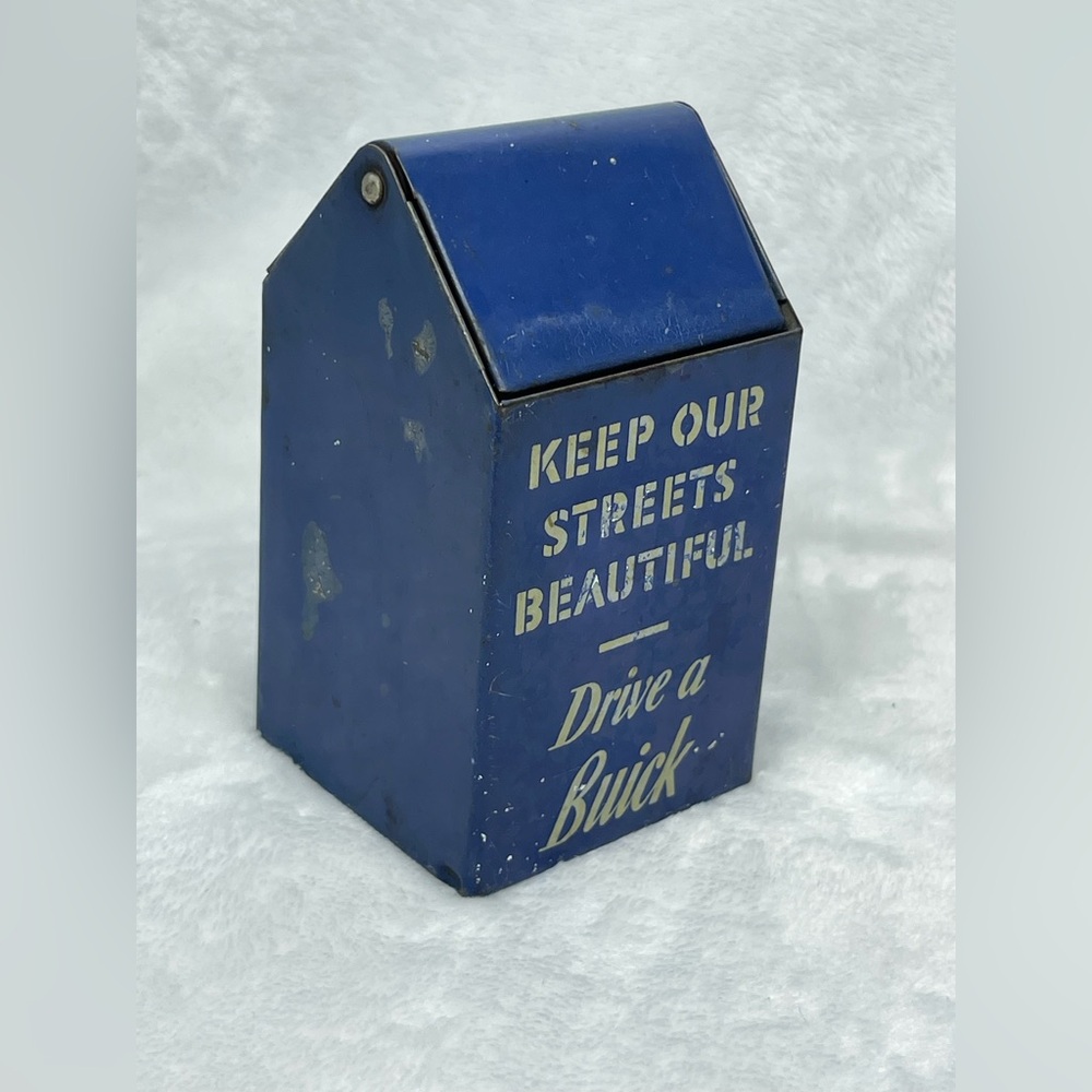 Vintage Buick ash can ashtray 1950’s